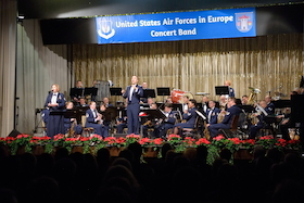 Weihnachtskonzert der U.S. Air Forces in Europe Band