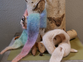 Wollfühlrunde: Hals-Bandana stricken