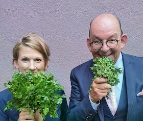 Kafka-Revue mit Anne-Dore Krohn und Denis Scheck