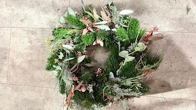 Adventskranz binden