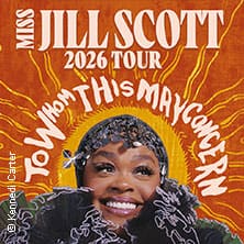Jill Scott - To Whom This May Concern 2026 Tour