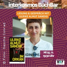 interkosmos BuchBar Ulrike Almut Sandig - Im Orkan