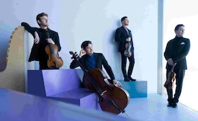 2. AboKonzert der Kunstfreunde Wiesloch e.V. - Schumann Quartett mit Fabian Müller, Klavier