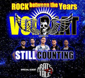 STILL COUNTING feat ROCK BETWEEN THE YEARS - VOLBEAT TRIBUTE SHOW.Supported by A RATS TALE