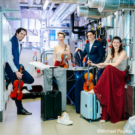 Ravel im Wohnzimmer - Aris Quartett