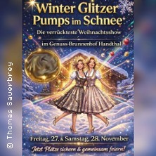 Winter-Glitzer - Pumps im Schnee