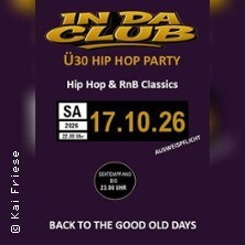 In Da Club - Ü30 Hip Hop Party