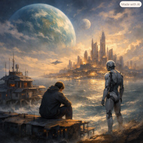 Science Fiction im Feuerwehrzentrum: Von Androiden, Windmächten und neuen Welten
