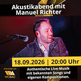 Akustikabend mit Manuel Richter
