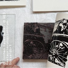 RED Academy "Die Kunst des Linoldrucks" mit Jochen Saueracker