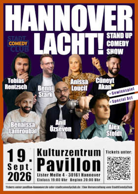 Hannover Lacht - Stand up Comedy Mix Show - StadtComedyClub