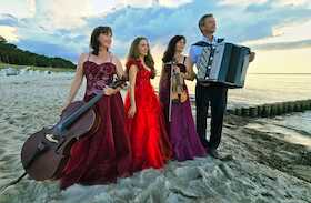 „Meisterwerke der Weltklassik“ - mit dem Quartett „Classic Review“ - Premiere
