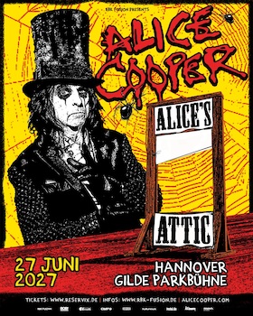 ALICE COOPER - ALICE´S ATTIC - LIVE 2027