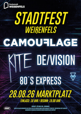 Synthie-Pop-Night zum Weißenfelser Stadtfest