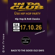 In Da Club - Ü30 Hip Hop Party