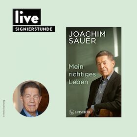 SIGNIERSTUNDE: Joachim Sauer - "Mein richtiges Leben"