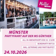 Partyfahrt mit der MS Günther