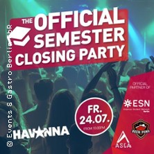 The Official Semester Closing Party