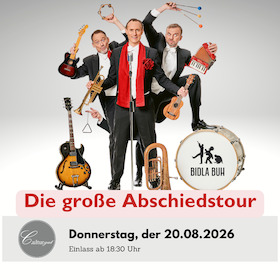 Bidla Buh - "Die große Abschiedstour" - ... voller Freude, Erinnerungen und natürlich bester Laune.