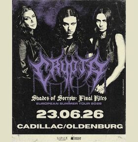 Crypta - "Shades Of Sorrow: Final Rites" Europa Tour '26