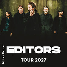 Editors - Live 2027 - Support „Big Sleep"