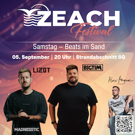 ZEACH Festival - Samstag - Beats im Sand