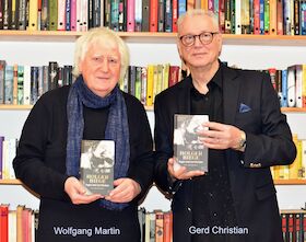 Sagte mal ein Dichter – aus dem bewegten Leben der BIEGE-Brüder - Lesung und Talk mit Wolfgang Martin und Schlager-Star GERD CHRISTIAN