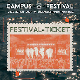 Campus Festival Konstanz 2027 - die größte Feierei direkt am Bodensee!