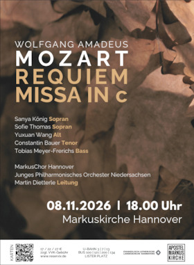 W.A. Mozart: Requiem und c-Moll Messe - Chorkonzert