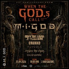 M.I.GOD.+ Defy The Laws Of Tradition, Crekko, Alveole, Enslave The Chain, Oceanic