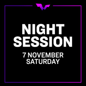 Night Session Ticket | Sat. 7 NOV | Quarterfinals | 4 Matches