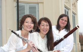 Trio Tricolore - Lilla Mokbel-Nyeste - Oboe; Klara Baszun - Fagott; Kyoko Sawada - Klavier