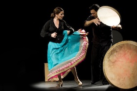 Bettina Castano & Murat Coskun - Flamenco und Rahmentrommel