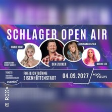 Schlager OPEN AIR mit Ben Zucker & Anna M. Zimmermann, Sonia Liebing, Joshville