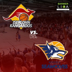 Iserlohn Kangaroos vs. Seawolves Academy
