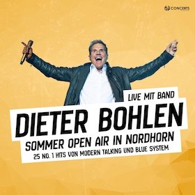 Dieter Bohlen Sommer Open Air 2026 - 25 No. 1 Hits von Modern Talking und Blue System
