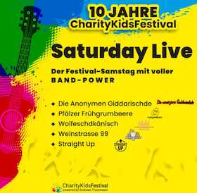 Saturday Live - Der Festival-Samstag mit voller BAND - POWER
