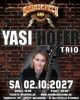 Yasi Hofer Trio - Presented by Goodtimes & Musix