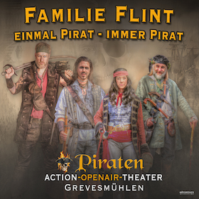 Die Schicksalhaften Begegnungen des Capt`n Flint - Familientag - "Familie Flint - einmal Pirat, immer Pirat"