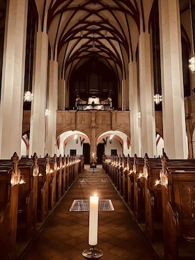 Orgelkonzert im Kerzenschein