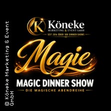 Magic Dinner Show mit 3-Gang-Menü - Die besondere Dinner Show