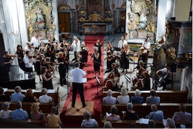 Serenadenkonzert der 48. Meersburger Sommerakademie - Werke von Janáček, Gershwin, Wagner (bearb. A. N. Tarkmann) und Gimon