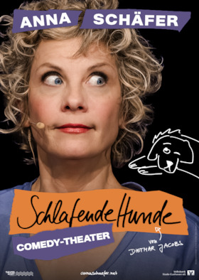 Anna Schäfer - Schlafende Hunde - Ein hochkomischer Nachtflug