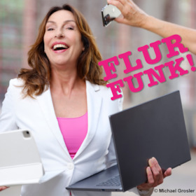 Flurfunk! Büro und Bekloppte - Kabarett mit Andrea Volk