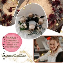 Workshop Trockenblumenkranz Weihachten