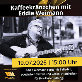 Kaffeekränzchen mit Eddie Weimann