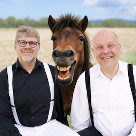 Das Leben ist kein Ponyschlecken! - Musikkabarett von und mit Duo Camillo
