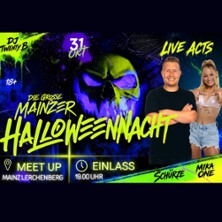 Die große Mainzer Halloweennacht - LIVE: Schürze, Mika One & DJ Twenty-B