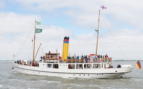 Emsfahrt Borkum - Emden (Außenhafen)