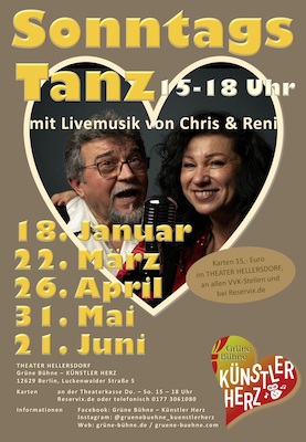 Tanzveranstaltungen im Theater Hellersdorf - Sonntagstanz